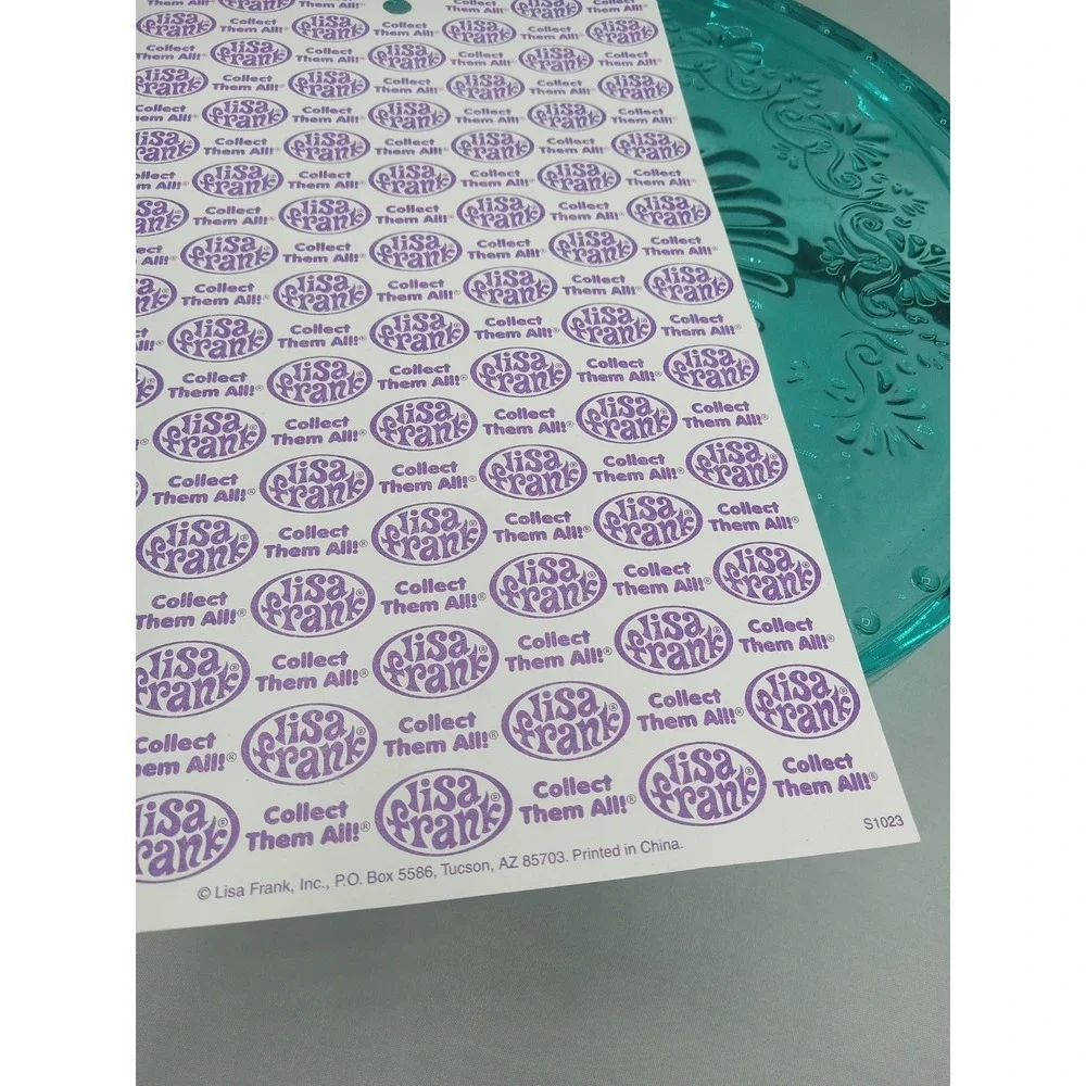 Lisa Frank Zodiac Astrology Sticker Sheet S1023  Full Sheet Unused Year? Fr Book